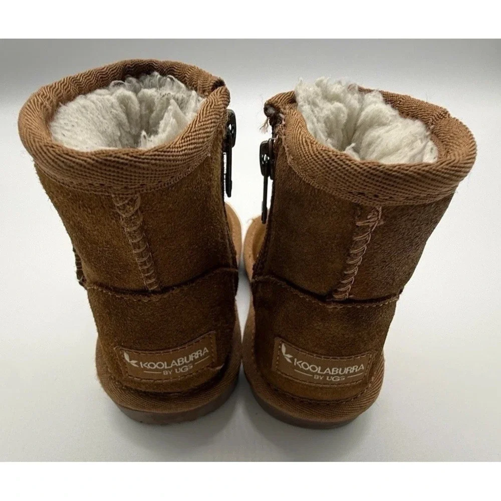 Koolaburra by UGG T Koola Mini‎ Boot Chestnut Toddler Size 8T